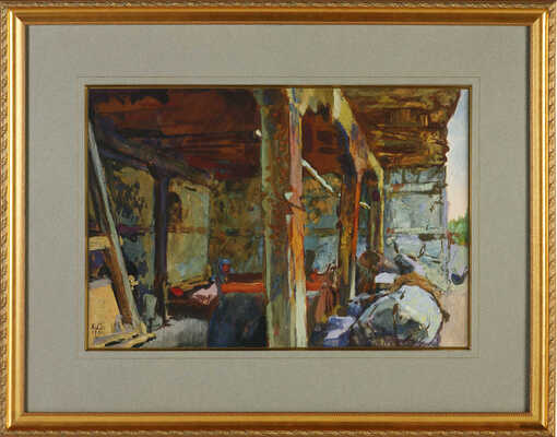 Лансере Евгений Евгеньевич. Узунлар (Одзун). Дом священника Багдасарьяна (Армения)